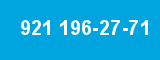 921 196-27-71 921 196-27-71